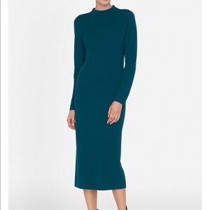 Long sleeve sweater dress